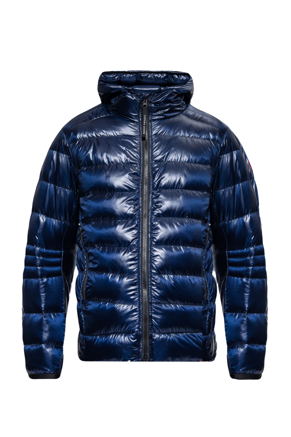 Canada goose hooded down jacket deals